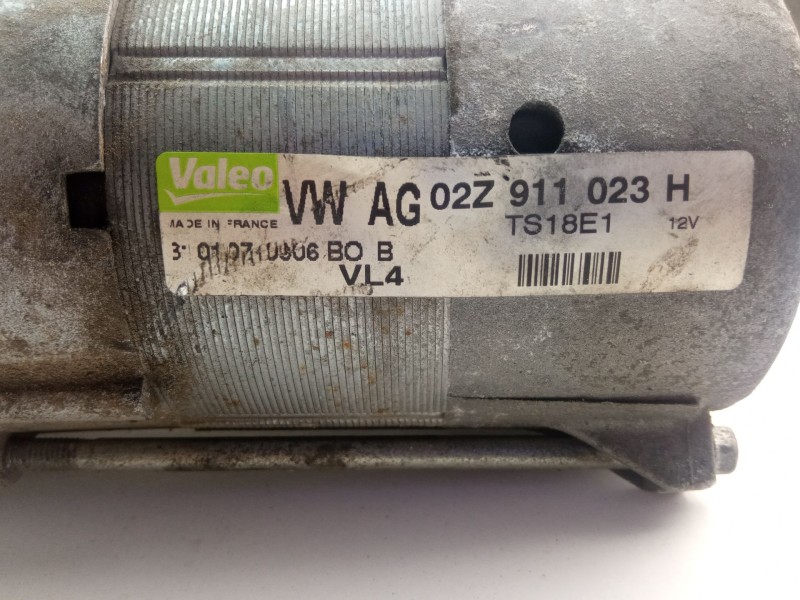 Recambio de motor arranque para seat ibiza iii (6l1) 1.9 tdi referencia OEM IAM 02Z911023H  