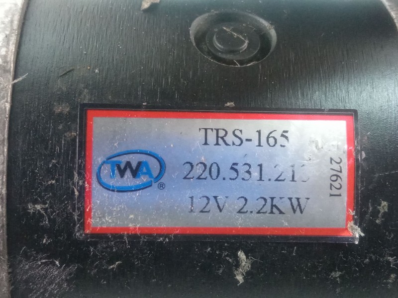 Recambio de motor arranque para peugeot 607 referencia OEM IAM 220531213  