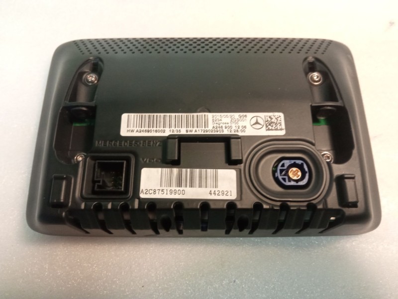 Recambio de pantalla multifuncion para mercedes-benz a 200 cdi w176 referencia OEM IAM A2469001206  