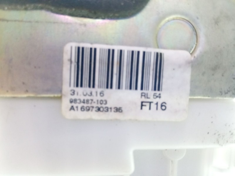 Recambio de cerradura puerta trasera izquierda para mercedes-benz b200 referencia OEM IAM 1697302135Q22  