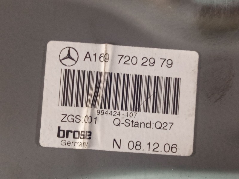 Recambio de elevalunas delantero izquierdo para mercedes-benz b200 referencia OEM IAM A1697202979  