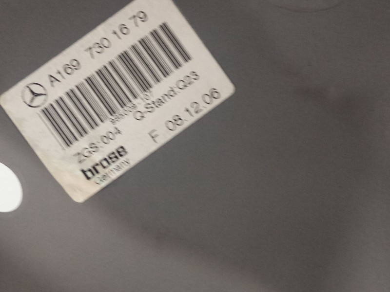 Recambio de elevalunas trasero derecho para mercedes-benz b200 referencia OEM IAM A1697301679  