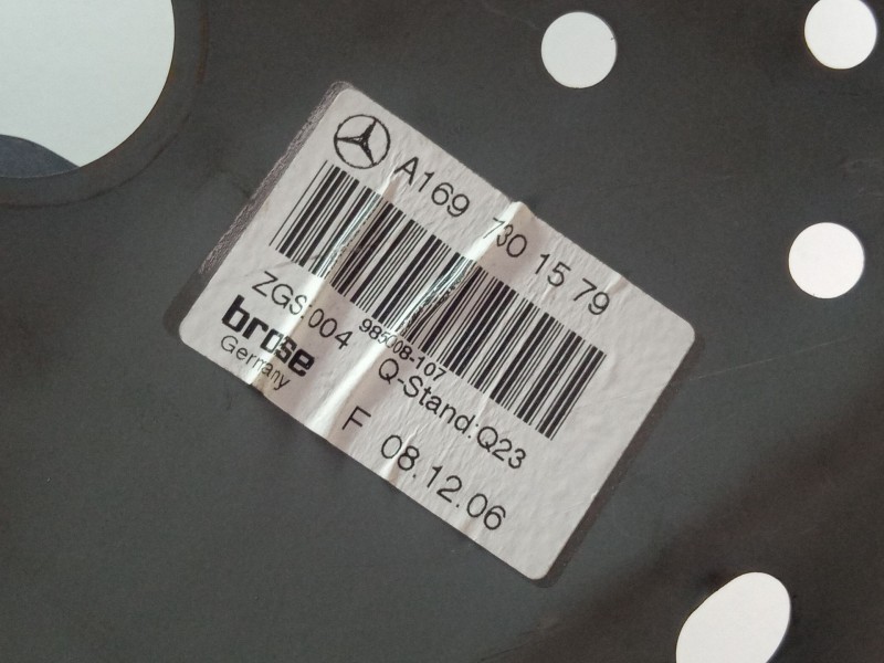 Recambio de elevalunas trasero izquierdo para mercedes-benz b200 referencia OEM IAM A1697301579  