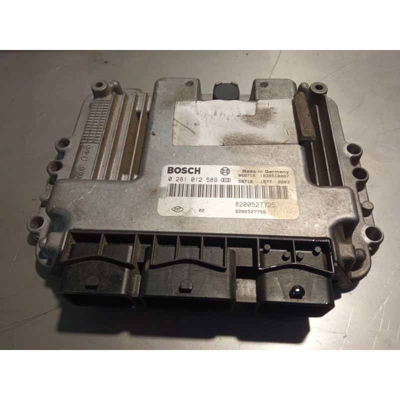 Recambio de centralita motor para renault megane scenic 1.9 dci scenic ii 130 cv referencia OEM IAM 8200527725  0281012589
