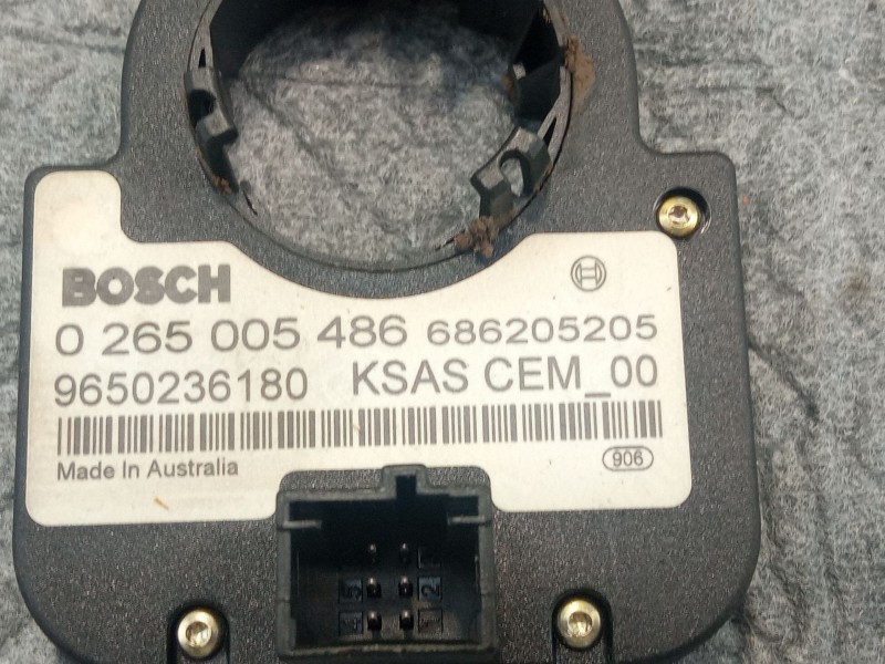 Recambio de sensor angulo de giro para citroën c4 referencia OEM IAM 9650236180  