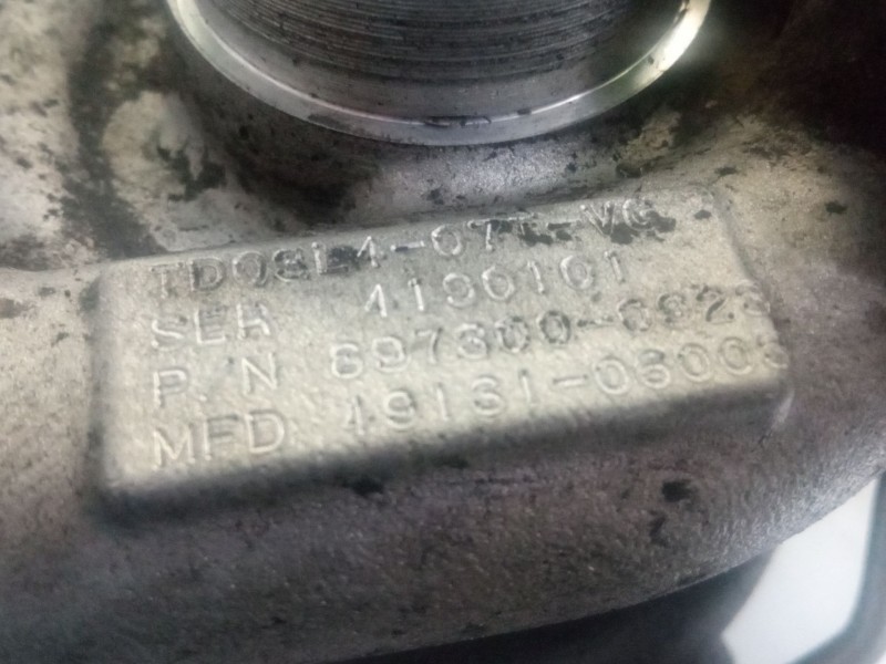 Recambio de turbocompresor para opel meriva referencia OEM IAM 4913106005  