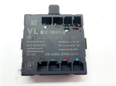 Recambio de modulo confort para mercedes-benz c 200 cdi referencia OEM IAM A2048707526  