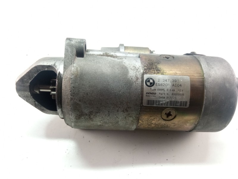 Recambio de motor arranque para bmw serie 3 referencia OEM IAM 2247391E5820NAI04  