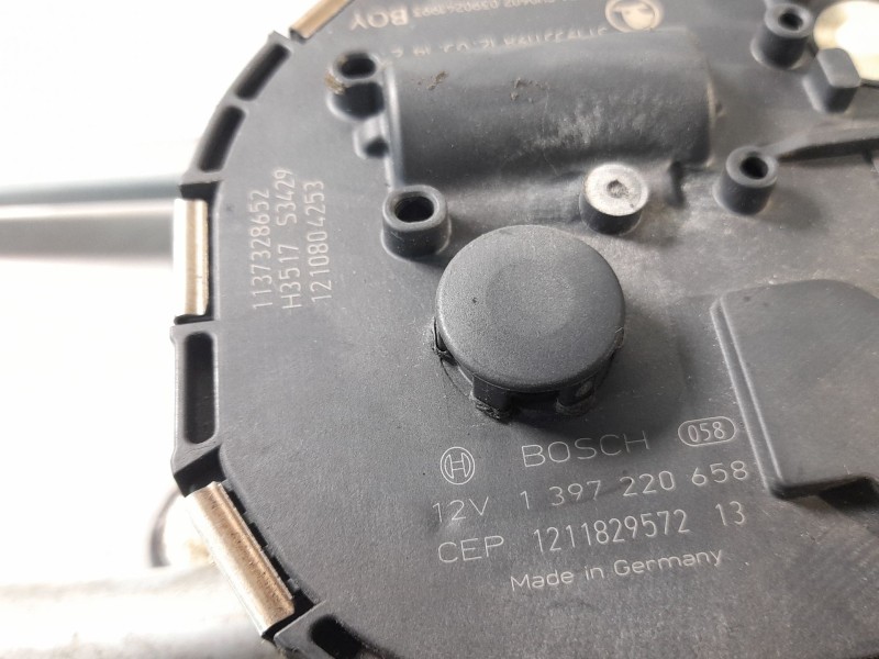 Recambio de motor limpiaparabrisas delantero para skoda superb ii (3t4) 1.6 tdi referencia OEM IAM 3T1955023  3397020927 BOSCH