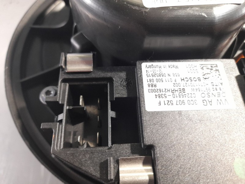 Recambio de motor calefaccion para skoda superb ii (3t4) 1.6 tdi referencia OEM IAM 3c0907521f  