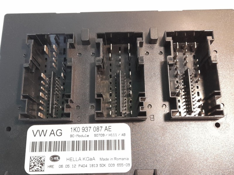 Recambio de modulo confort para skoda superb ii (3t4) 1.6 tdi referencia OEM IAM 1K0937087AE  