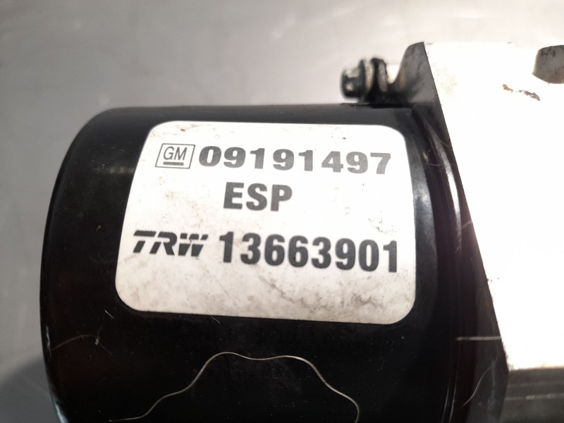 Recambio de modulo abs para opel vectra referencia OEM IAM 1366390109191497  