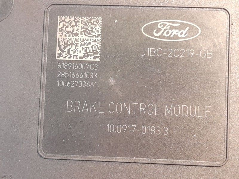 Recambio de modulo abs para ford fiesta referencia OEM IAM J1BC2C219GBJ1BC2B373GB  