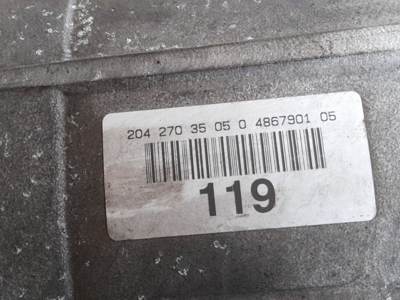 Recambio de caja cambios para mercedes-benz clase c (w204) c 180 cdi (204.000) referencia OEM IAM R23027105012042709002722996020
