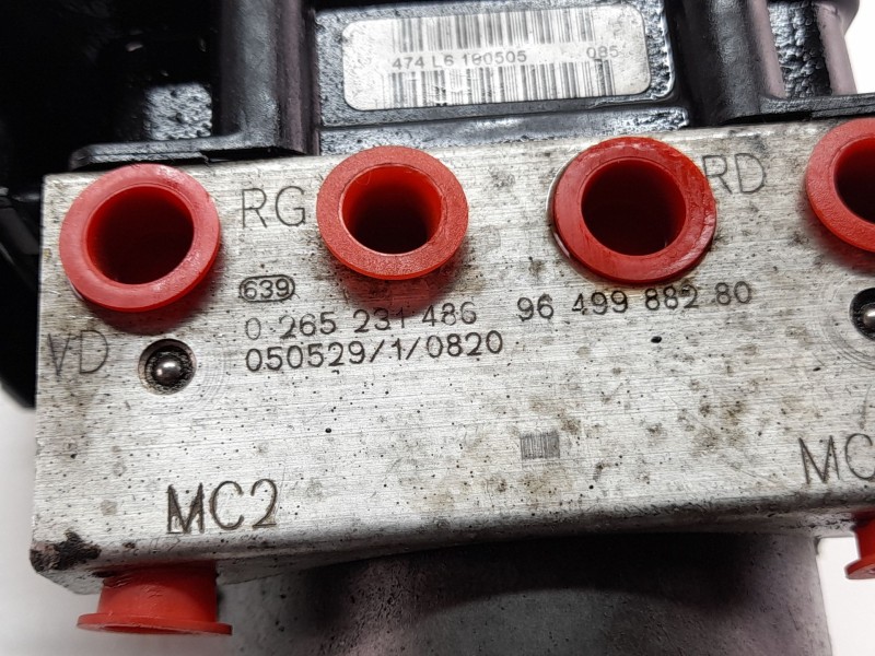 Recambio de modulo abs para peugeot 307 1.6 hdi referencia OEM IAM 026523148696499882809657352780  