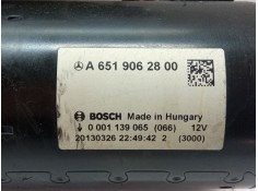 Recambio de motor arranque para mercedes-benz clase c (w204) c 180 cdi (204.000) referencia OEM IAM A6519062800  0001139065 2