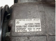 Recambio de compresor aire acondicionado para mercedes-benz clase c (w204) c 180 cdi (204.000) referencia OEM IAM 4472807090   2