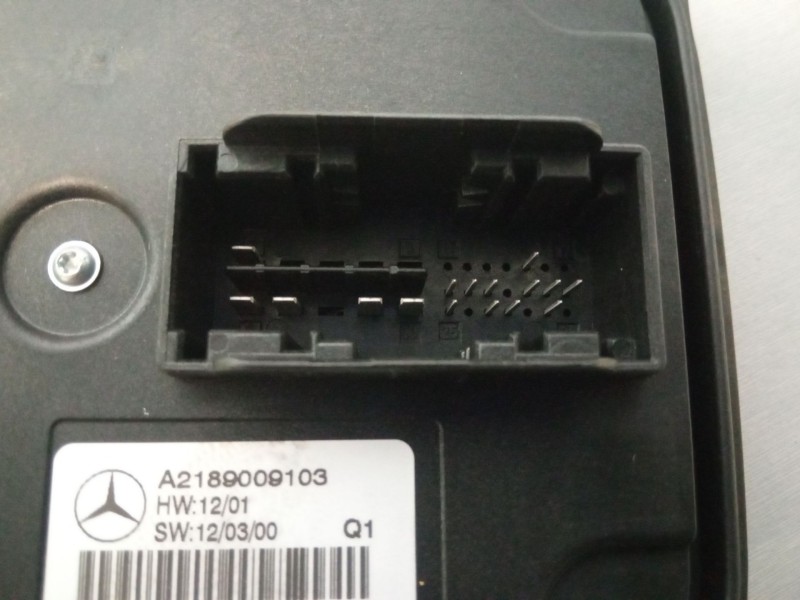 Recambio de centralita faros xenon para mercedes-benz clase c (w204) c 180 cdi (204.000) referencia OEM IAM A2189009103  