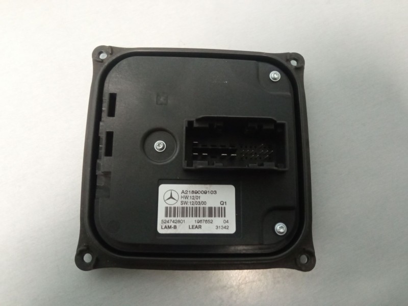 Recambio de centralita faros xenon para mercedes-benz clase c (w204) c 180 cdi (204.000) referencia OEM IAM A2189009103  