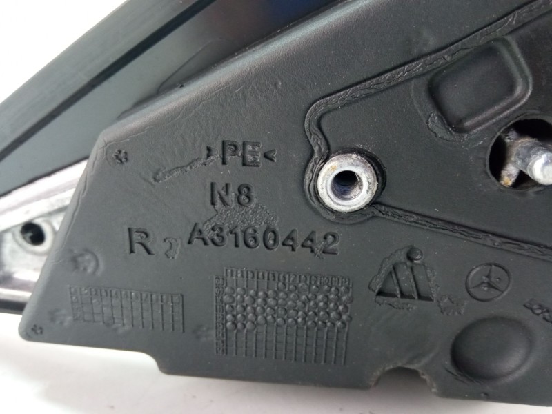 Recambio de espejo retrovisor derecho electrico para mercedes-benz clase c (w204) c 180 cdi (204.000) referencia OEM IAM A316044