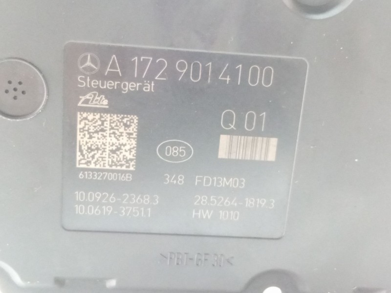 Recambio de modulo abs para mercedes-benz clase c (w204) c 180 cdi (204.000) referencia OEM IAM A1724314312  