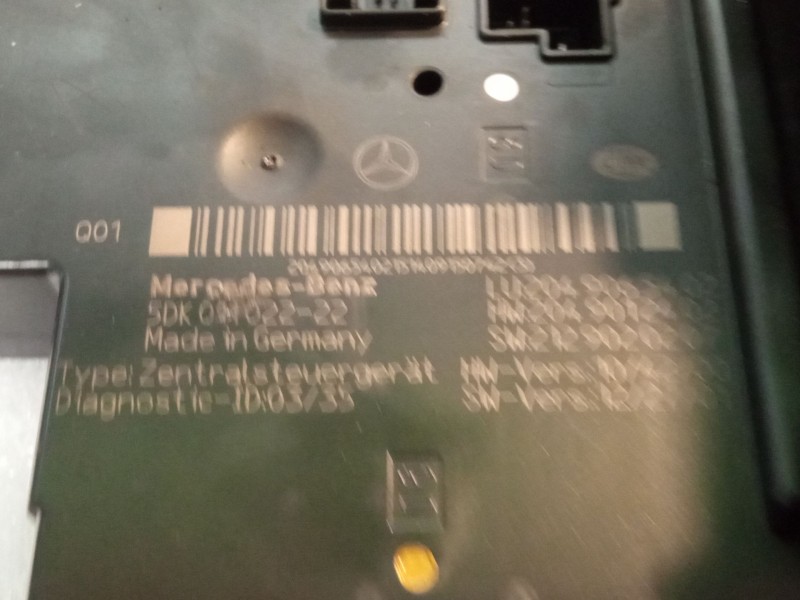 Recambio de caja reles / fusibles para mercedes-benz clase c (w204) c 180 cdi (204.000) referencia OEM IAM 5DK011022  