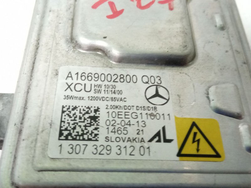Recambio de centralita faros xenon para mercedes-benz clase c (w204) c 180 cdi (204.000) referencia OEM IAM 130732931201  