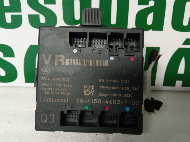 Recambio de modulo electronico para mercedes-benz clase c (w204) c 180 cdi (204.000) referencia OEM IAM A2129004214  