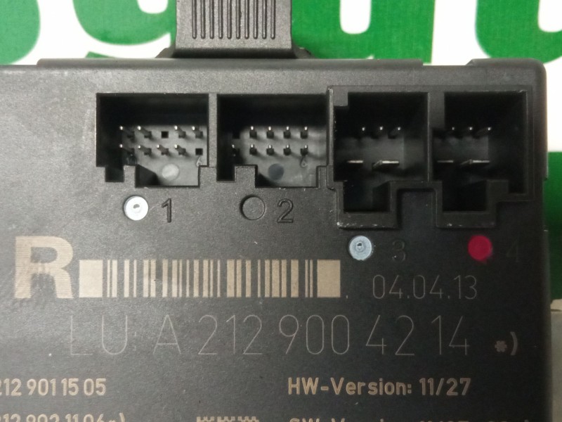 Recambio de modulo electronico para mercedes-benz clase c (w204) c 180 cdi (204.000) referencia OEM IAM A2129004214  