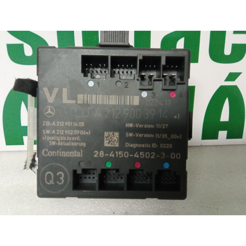 Recambio de modulo electronico para mercedes-benz clase c (w204) c 180 cdi (204.000) referencia OEM IAM A2129003914  