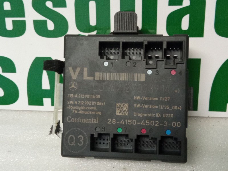 Recambio de modulo electronico para mercedes-benz clase c (w204) c 180 cdi (204.000) referencia OEM IAM A2129003914  