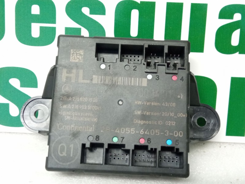 Recambio de modulo electronico para mercedes-benz clase c (w204) c 180 cdi (204.000) referencia OEM IAM A2189001401  