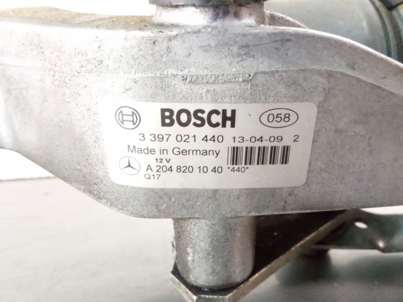 Recambio de motor limpiaparabrisas delantero para mercedes-benz clase c (w204) c 180 cdi (204.000) referencia OEM IAM a204820104