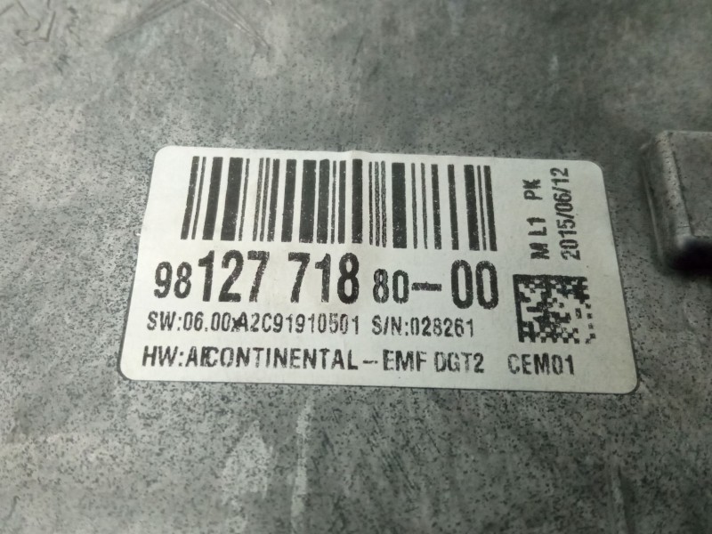 Recambio de pantalla multifuncion para peugeot 508 referencia OEM IAM 9812771880  