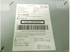 Recambio de sistema audio / radio cd para peugeot 508 referencia OEM IAM 9807729080  