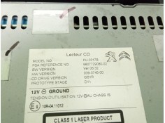 Recambio de sistema audio / radio cd para peugeot 508 referencia OEM IAM 9807729080   2