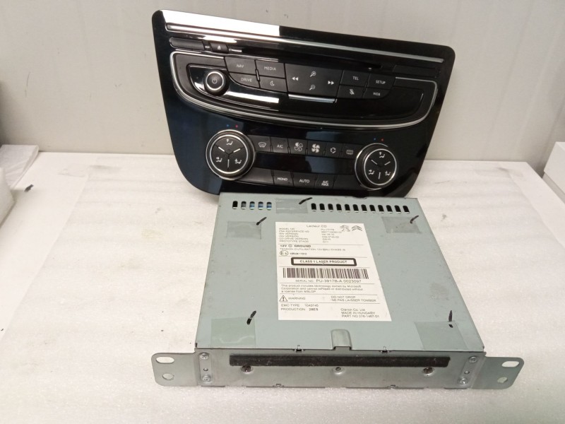 Recambio de sistema audio / radio cd para peugeot 508 referencia OEM IAM 9807729080  