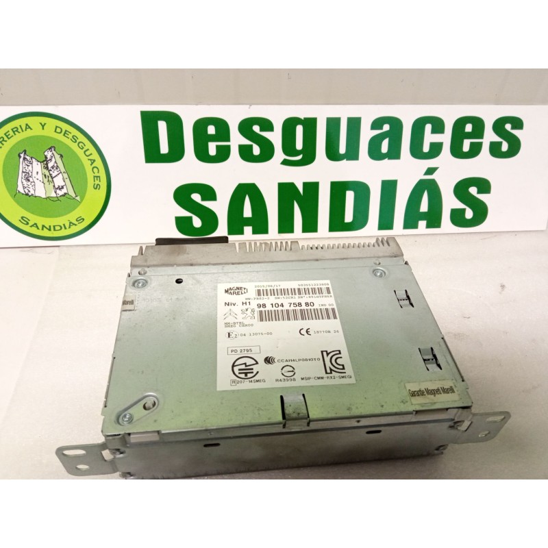 Recambio de sistema navegacion gps para peugeot 508 referencia OEM IAM 9810475880  