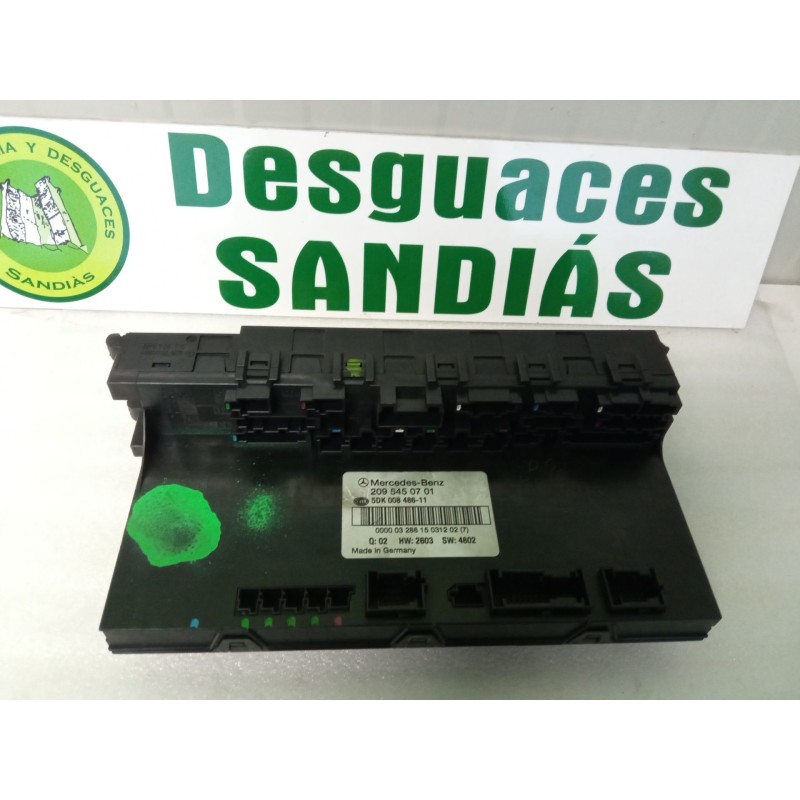 Recambio de caja reles / fusibles para mercedes-benz c 270 cdi referencia OEM IAM 2095450701  