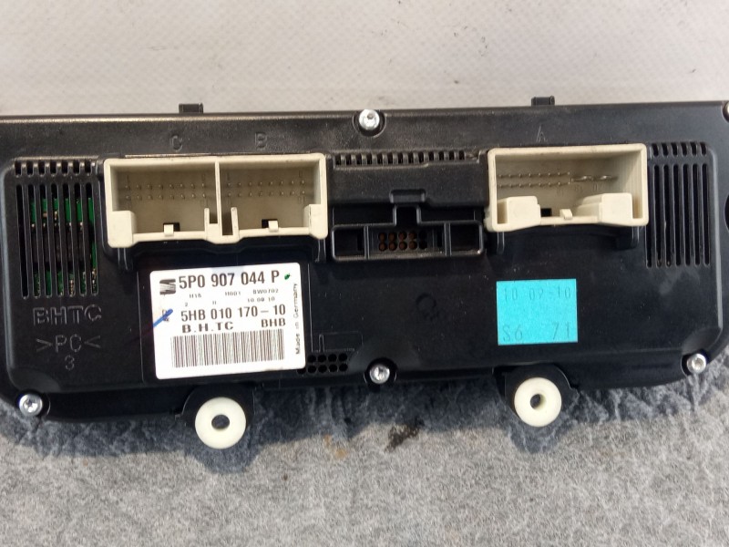 Recambio de mando calefaccion aire acondicionado para seat altea referencia OEM IAM 5P0907044P  