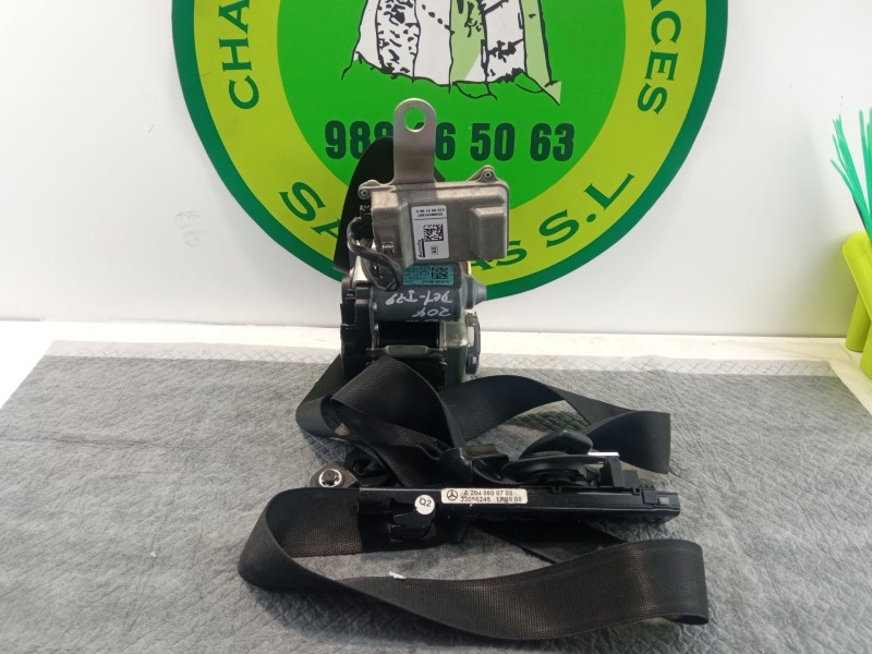 Recambio de cinturon seguridad delantero izquierdo para mercedes-benz c220 referencia OEM IAM 607565100F610099700E  