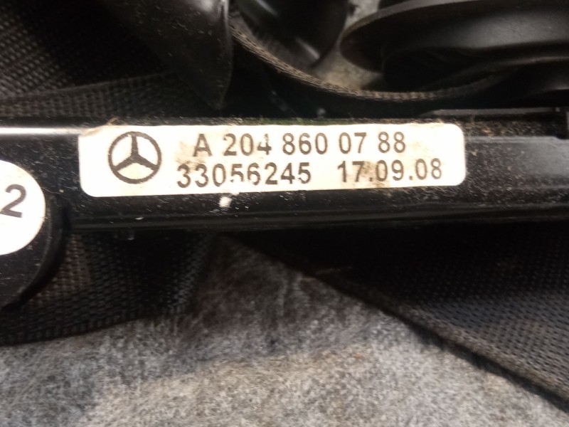 Recambio de cinturon seguridad delantero izquierdo para mercedes-benz c220 referencia OEM IAM 607565100F610099700E  