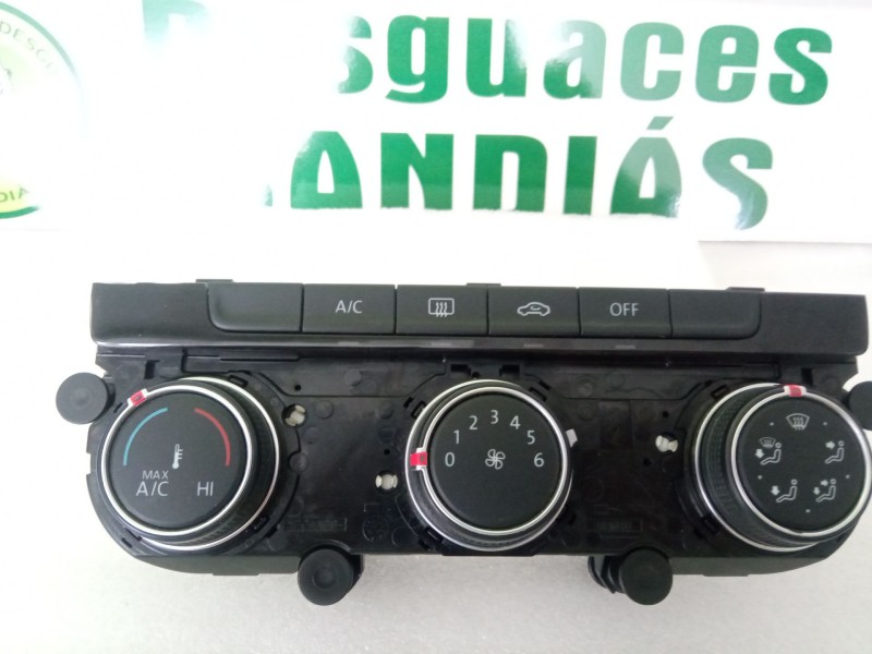 Recambio de mando calefaccion aire acondicionado para volkswagen golf golf 1.6 tdi, 105 cv/77 kw, clha referencia OEM IAM 5G0907