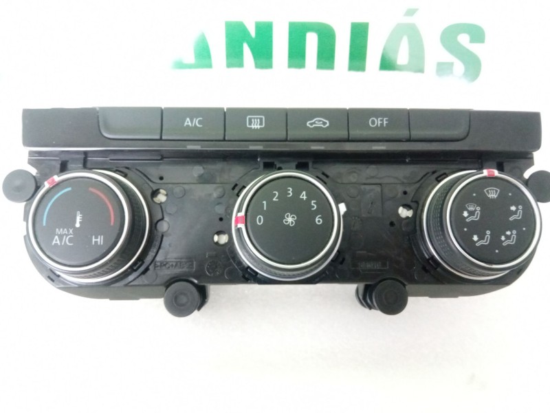 Recambio de mando calefaccion aire acondicionado para volkswagen golf golf 1.6 tdi, 105 cv/77 kw, clha referencia OEM IAM 5G0907