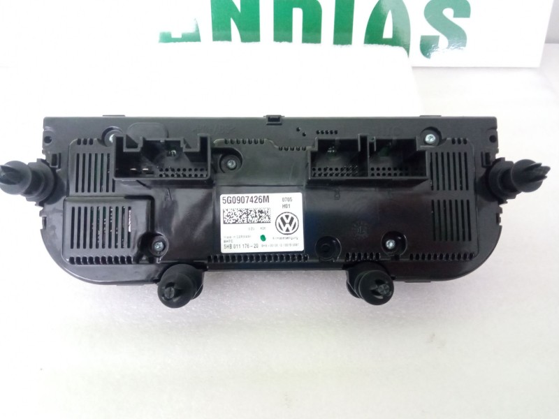 Recambio de mando calefaccion aire acondicionado para volkswagen golf golf 1.6 tdi, 105 cv/77 kw, clha referencia OEM IAM 5G0907