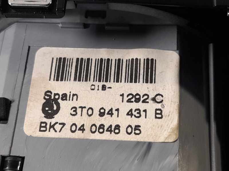 Recambio de llave luces para skoda superb ii (3t4) 1.6 tdi referencia OEM IAM 3T0941431B  