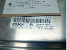 Recambio de centralita motor para mercedes benz a 170 cdi referencia OEM IAM A6681530279-0281010793   2