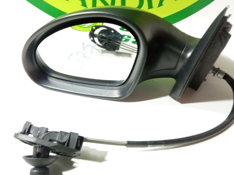 Recambio de espejo retrovisor izquierdo manual para seat ibiza referencia OEM IAM   