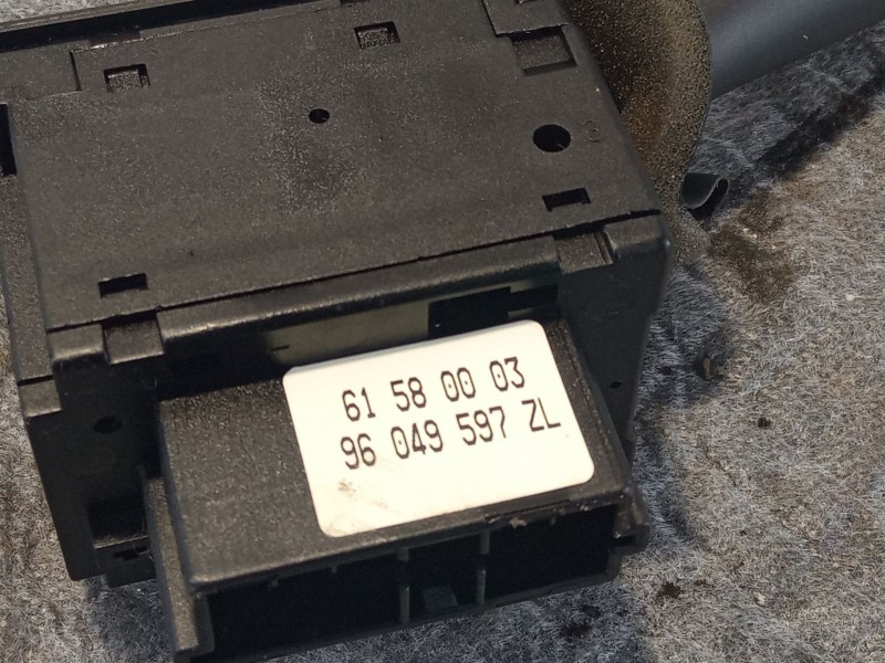 Recambio de mando limpiaparabrisas para citroën saxo referencia OEM IAM 96049597ZL  61580003