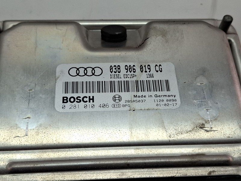 Recambio de centralita motor para audi a4 b6 (8e2) 1.9 tdi referencia OEM IAM 038906019CG  0281010406